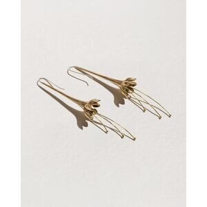 Pamela Love Anemone Earrings - One Size Gold